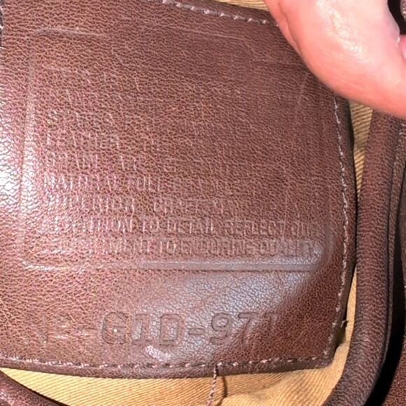 VINTAGE Perfection-Coach Legacy Crescent Flap Saddlebag Crossbody 9718 DkBrown - Picture 11 of 17